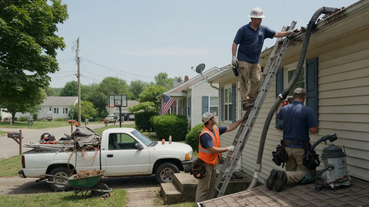 Gutter Installation in Hunnewell, MO near me